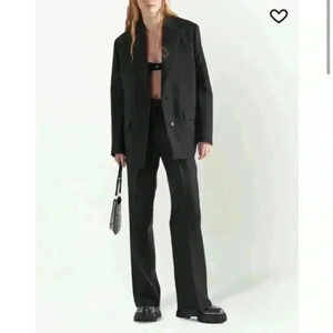 PRADA wide leg women's pants